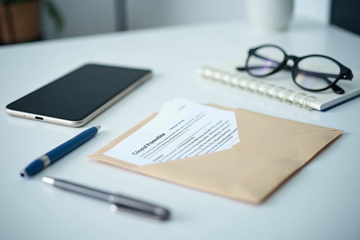 correspondance professionnelle